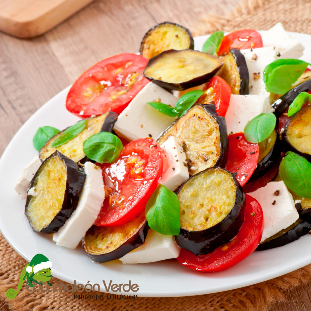 receta de ensalada de berenjena saludable