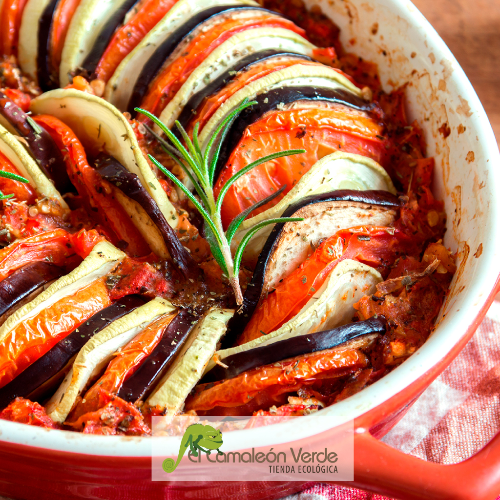 Ratatouille de verduras al horno