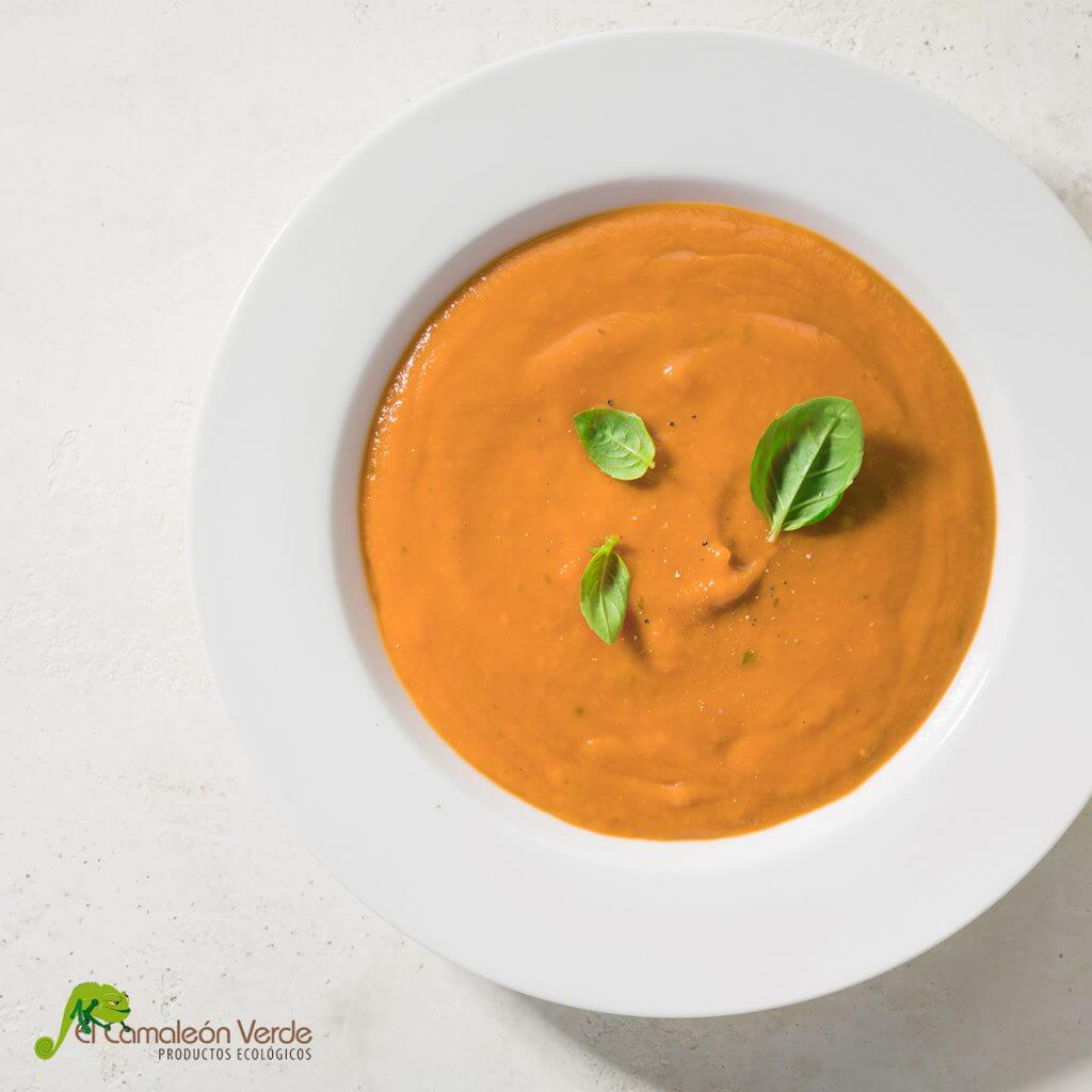 SALMOREJO DE TOMATE Y BERENJENA ECOLÓGICOS