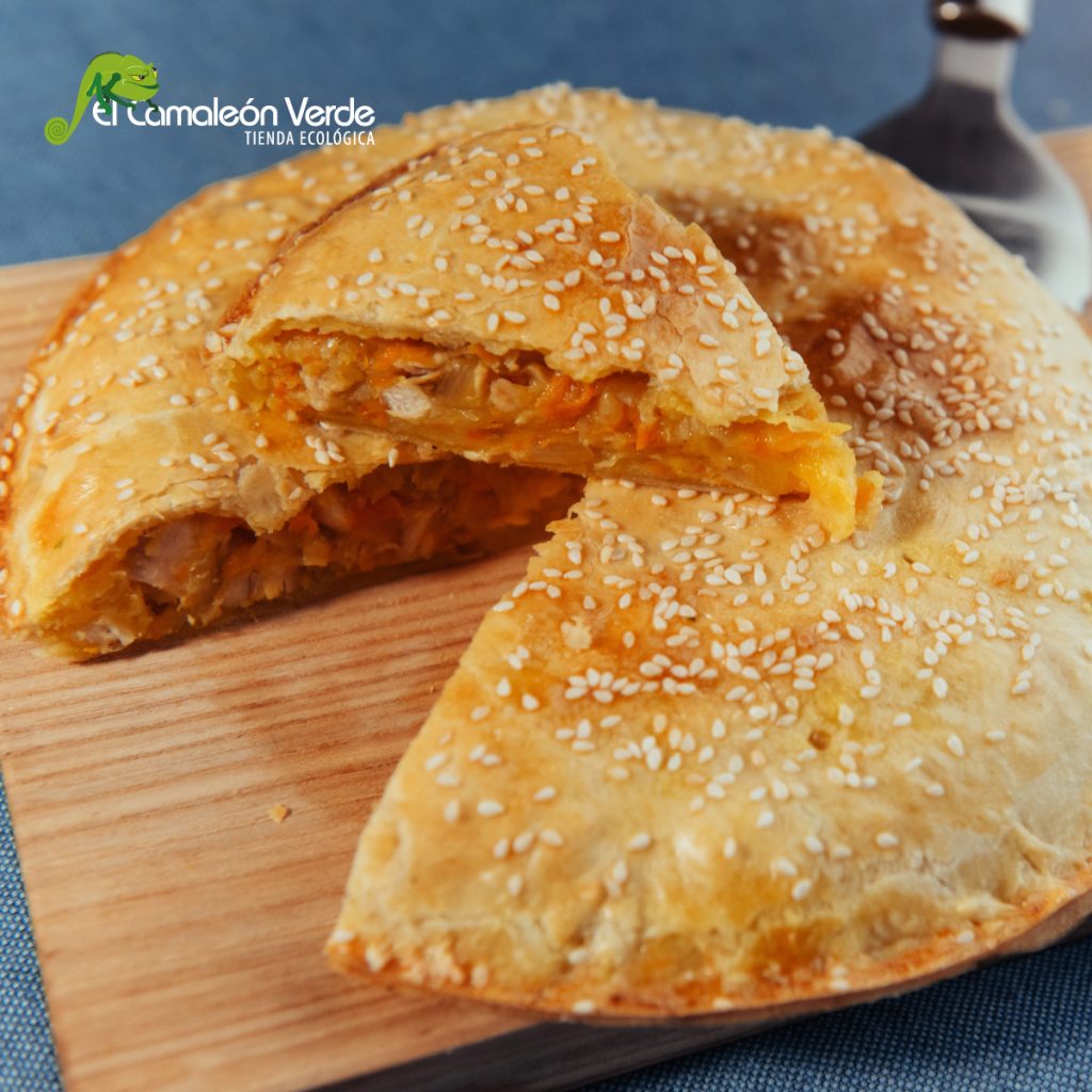 empanada ecológica de El Camaleón Verde